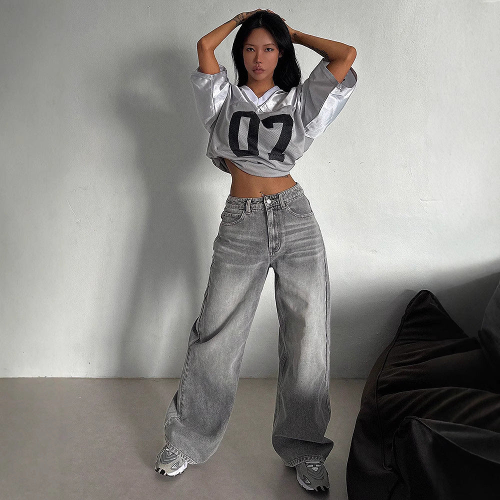 Pantalon femme taille haute – ample & tendance mi-saison
