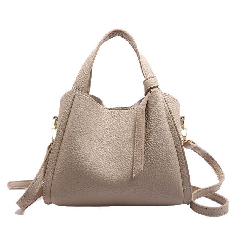 Sac seau rétro femme – style coréen Hong Kong, porté épaule