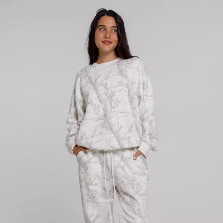 Ensemble femme – hoodie camouflage automne/hiver