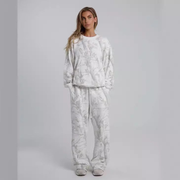Ensemble femme – hoodie camouflage automne/hiver