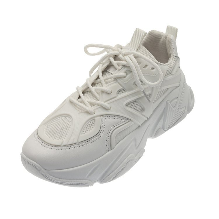 Sneakers femme unies – plates & décontractées