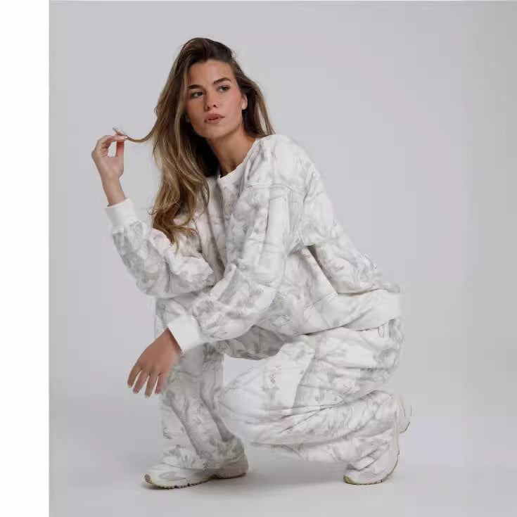 Ensemble femme – hoodie camouflage automne/hiver