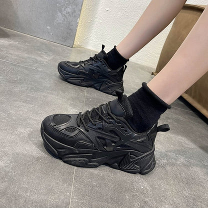 Sneakers femme unies – plates & décontractées