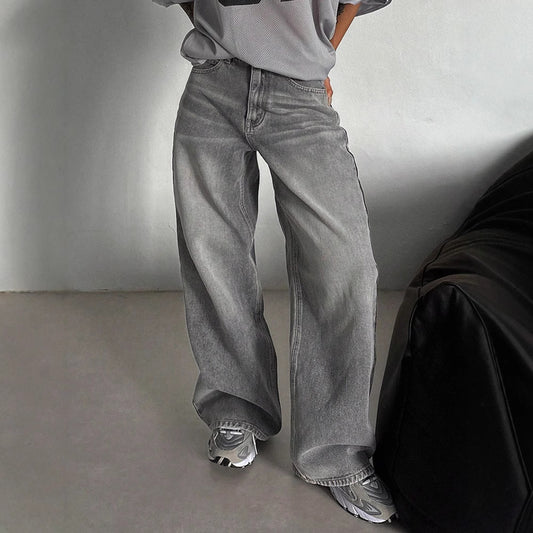 Pantalon femme taille haute – ample & tendance mi-saison