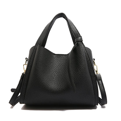 Sac seau rétro femme – style coréen Hong Kong, porté épaule