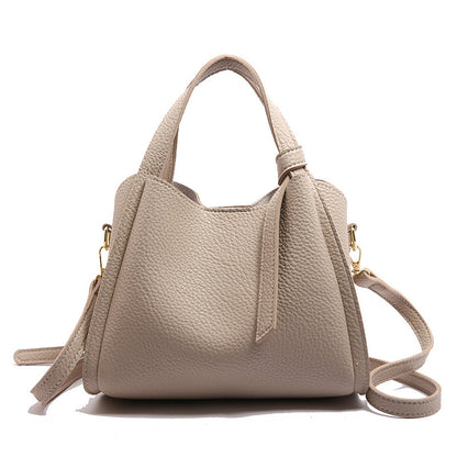 Sac seau rétro femme – style coréen Hong Kong, porté épaule