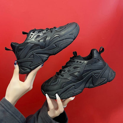 Sneakers femme unies – plates & décontractées