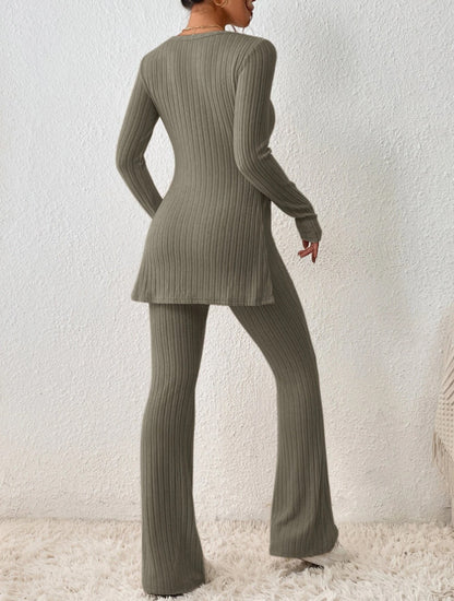 Ensemble femme élégant – slim uni tendance