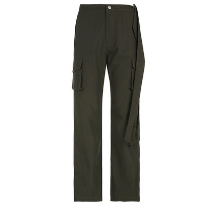 Pantalon femme ample uni – style tendance
