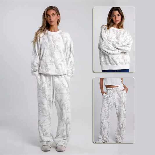Ensemble femme – hoodie camouflage automne/hiver